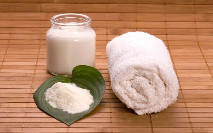 Baking soda and washcloth used for compression to enlarge penis